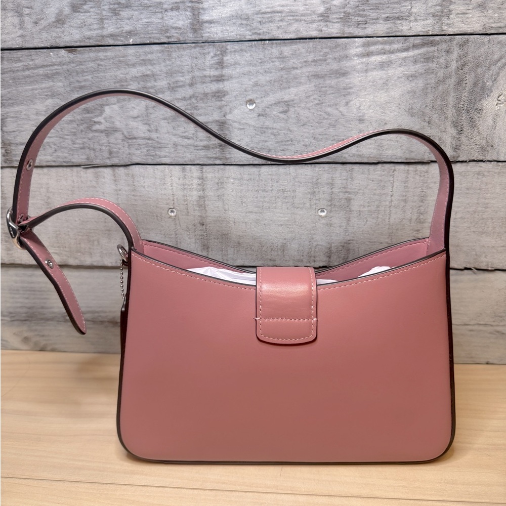 Coach NEW ELIZA Pink Shoulder Bag - Picture 11 of 15